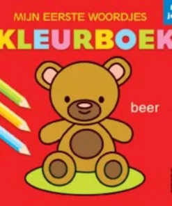 Mijn eerste woordjes kleurboek | 1-3 jaar
