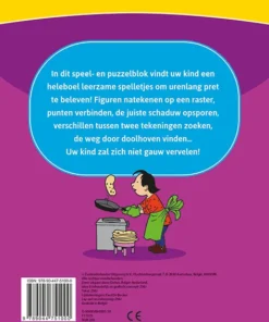 Alternative view of Leerrijk spelletjesblok 6-8 jaar