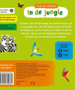 Kijk en ontdek! In de jungle | 9789044752861 Kijk en ontdek! In de jungle | 9789044752861