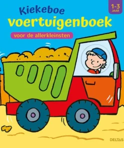 Kiekeboe voertuigenboek voor de allerkleinsten