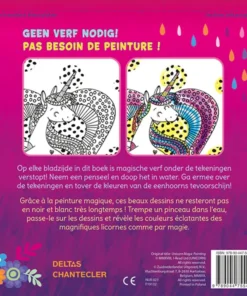 Magic Color schilderen met water / Peinture Magique à l'eau | 9789044755473