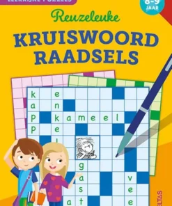 Reuzeleuke kruiswoordraadsels 8-9 jaar