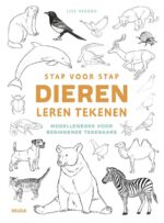 Stap voor stap dieren leren tekenen | 9789044759839