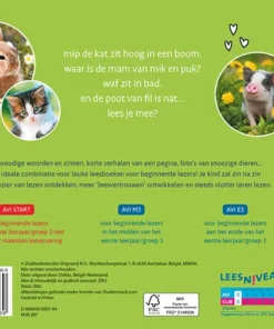 Leesbeesten! Waf gaat in bad | 9789044760460 Leesbeesten! Waf gaat in bad - Afbeelding 2
