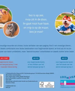 Alternative view of Leesbeesten! Bas is op zee