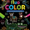 Fluo Color kleurblok / Fluo Color bloc de coloriage - Kleuren met neon kleurpotloden en markeerstiften | 9789044761658
