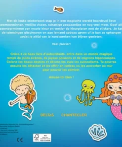 Color & Sticker Fun – Vrolijke zeemeerminnen / Color & Sticker Fun – Jolies sirènes | 9789044761788