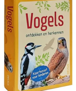 Vogels ontdekken en herkennen - Kaartenset voor kinderen