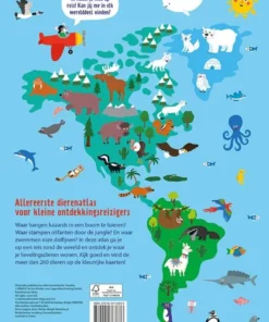 Mijn allereerste dierenatlas | 9789044763836
