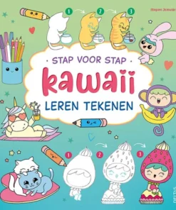Stap voor stap kawaii leren tekenen