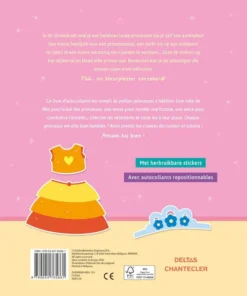 Aankleedpoppen / Little princess Sticker Fun - Poupées à habiller | 9789044765861