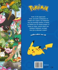 Pokémon het leukste kijk- en zoekboek van Kanto tot Paldea | 9789044767179