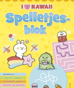 I love Kawaii Spelletjesblok