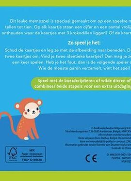 Alternative view of Ik leer tellen tot 10! Memo-spel