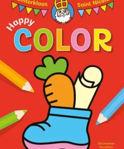 Sinterklaas / Saint-Nicolas happy color