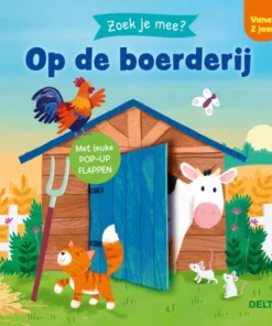 Zoek je mee? Op de boerderij vanaf 2 jaar - Een schattig boekje op rijm voor de allerkleinsten!