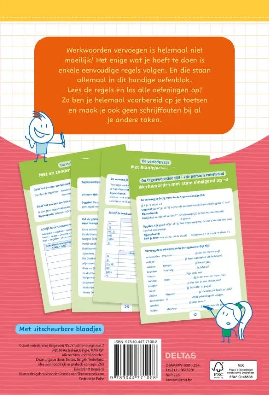 Werkwoorden (10-12 j.) | 9789044771008 Werkwoorden (10-12 j.) - Afbeelding 2