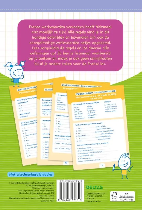 Franse werkwoorden (10-12 j.) | 9789044771015 Franse werkwoorden (10-12 j.) - Afbeelding 2