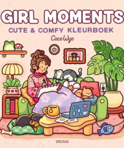 Girl Moments Cute & Comfy kleurboek Coco Wyo