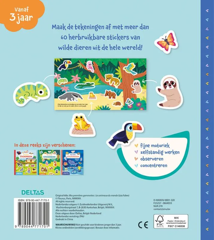 Dieren van de wereld | 9789044771701 Dieren van de wereld - Afbeelding 2