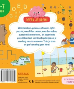 Oefen je brein! Leerrijke spelletjes 6-7 jaar | 9789044772371
