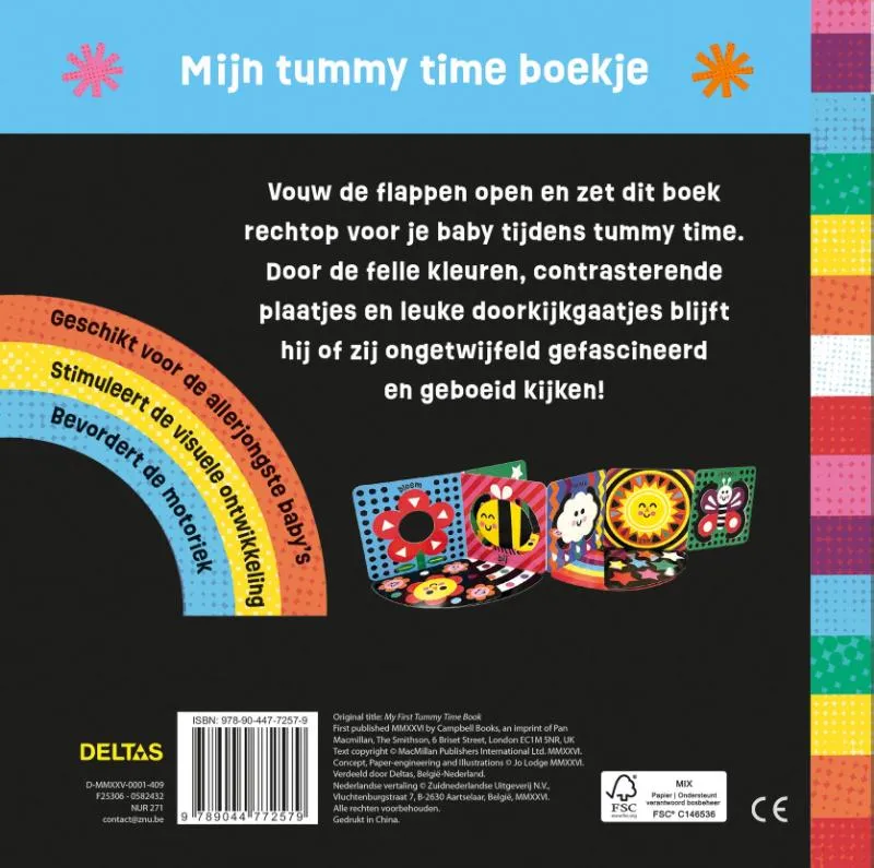 Mijn tummy time boekje (vanaf 12 weken) | 9789044772579 Mijn tummy time boekje (vanaf 12 weken) - Afbeelding 2