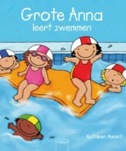 Grote Anna leert zwemmen