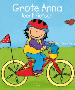 Grote Anna leert fietsen