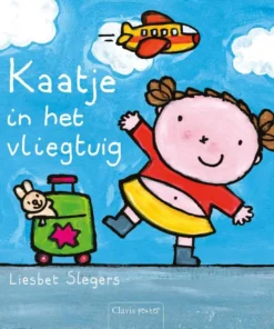 Kaatje in het vliegtuig