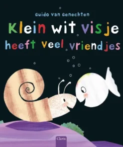 Klein wit visje heeft veel vriendjes