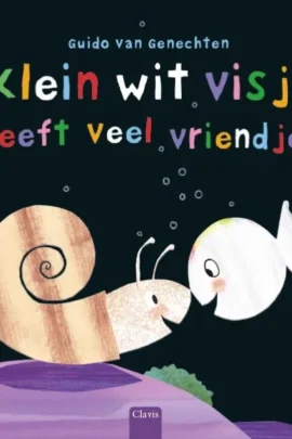 Klein wit visje heeft veel vriendjes