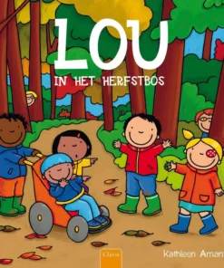 Lou in het herfstbos