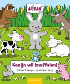 Konijn wil knuffelen!