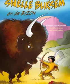 Snelle Bliksem en de bizon