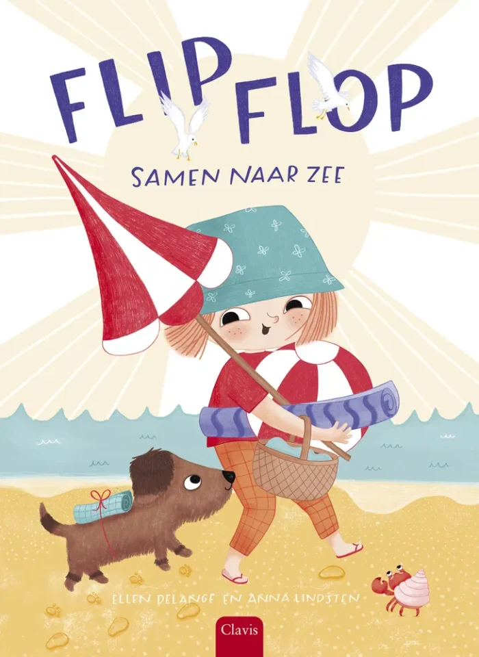 Flip, flop, samen naar zee