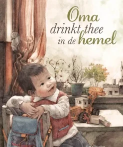 Oma drinkt thee in de hemel