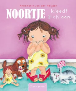 Noortje kleedt zich aan