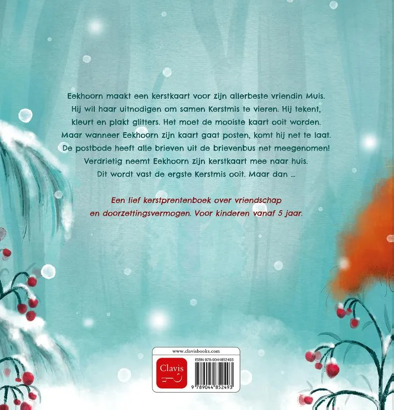 Een kerstkaart voor Muis | 9789044852493 Een kerstkaart voor Muis - Afbeelding 2