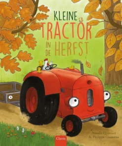 Kleine Tractor in de herfst