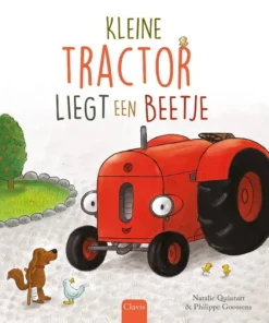 Kleine Tractor liegt een beetje