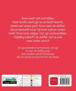 Anna is ziek | 9789044854756