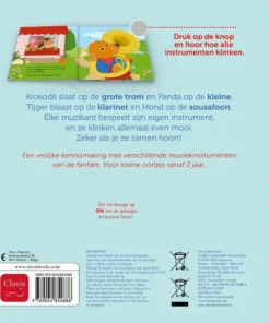 Vrolijke muziekmakers en de fanfare | 9789044854886