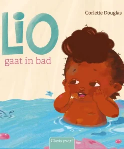 Lio gaat in bad