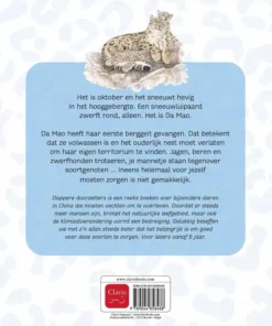 Alternative view of De sneeuwluipaard. Da Mao verlaat het nest