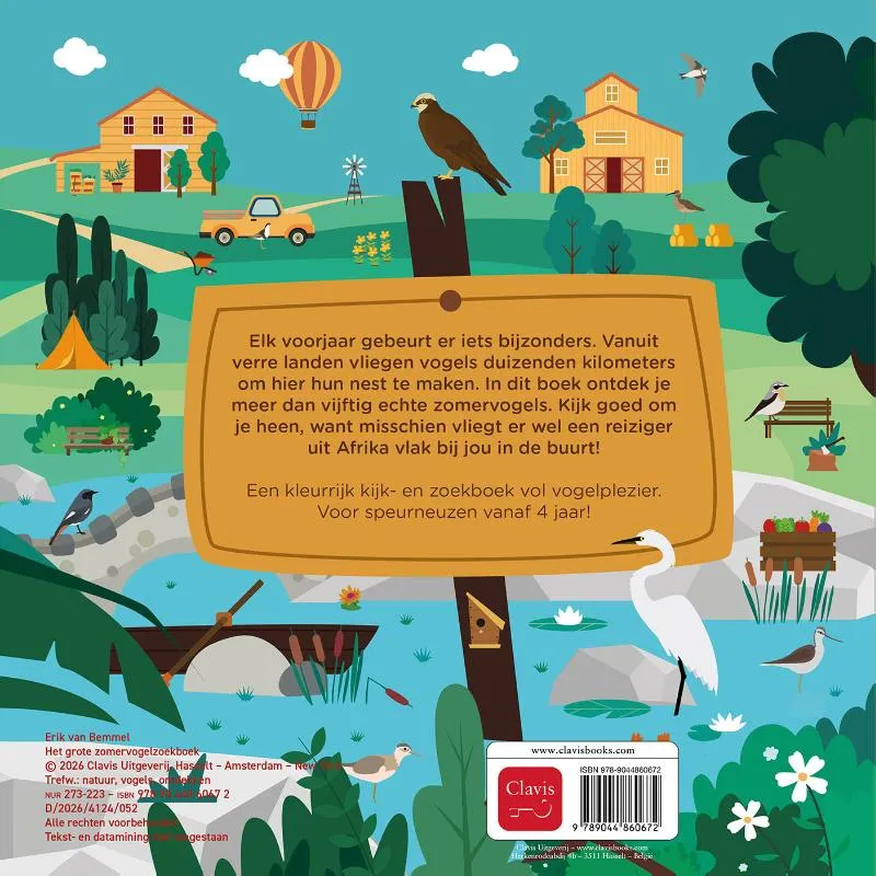 Het grote zomervogelzoekboek | 9789044860672 Het grote zomervogelzoekboek - Afbeelding 2