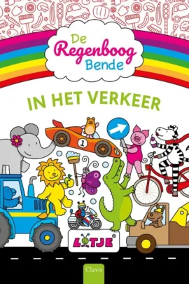 De Regenboogbende in het verkeer