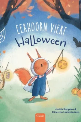 Eekhoorn viert Halloween