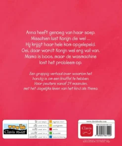 Anna's Konijn is vuil | 9789044861129