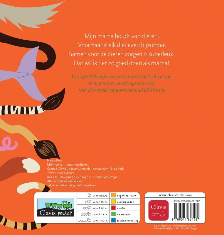 Mijn mama ... houdt van dieren! | 9789044861587 Mijn mama ... houdt van dieren! - Afbeelding 2