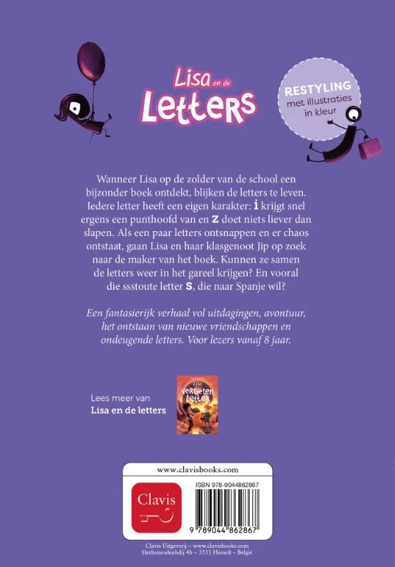Lisa en de ontsnapte letters | 9789044862867 Lisa en de ontsnapte letters - Afbeelding 2